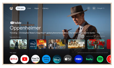 TCL 85" NXTVISION 4K QLED Smart Google TV (85A300W) | Téléviseur intelligent QLED TCL NXTVISION 4K de 85 po avec Google TVMC (85A300W) | 85A300WF
