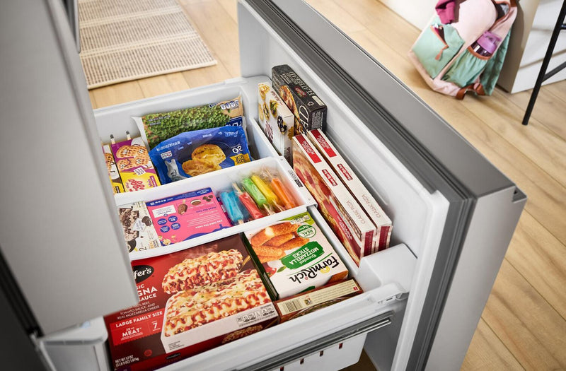 Whirlpool 36\" 29 Cu. Ft. French Door Refrigerator – Fingerprint-Resistant Stainless Steel - WRMF3636SZ