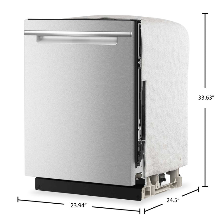 Whirlpool 24\" Top Control Dishwasher - Fingerprint Resistant Stainless Steel - WDPS8024SZ