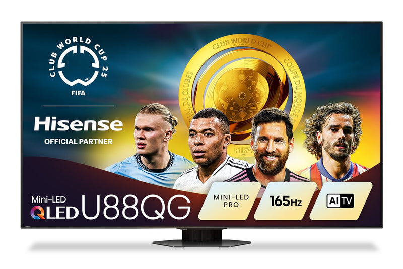 HISENSE 75\" U88QG Mini-LED Pro QLED 4K UHD AI Smart Google TV (75U88QG) - 2025 Model