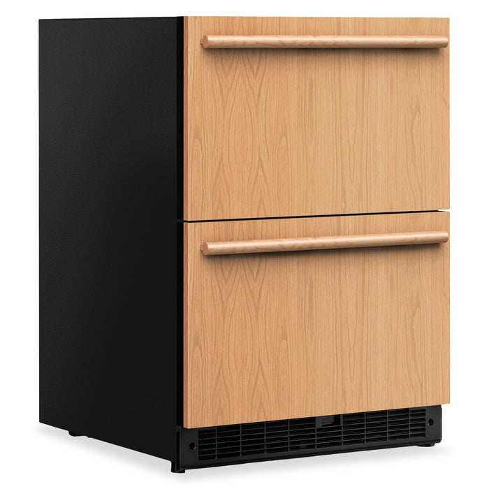 KitchenAid 24\" 4.4 Cu. Ft. Undercounter Double-Drawer Refrigerator – Panel Ready - KURT524SPA