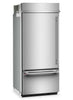 KitchenAid 36" 20.8 Cu. Ft. Built-In Bottom Mount Refrigerator - PrintShield Stainless Steel -KBBL336SPS | Réfrigérateur encastré KitchenAid de 20,8 pi³ et de 36 po à congélateur inférieur - acier inoxydable PrintShieldMC - KBBL336SPS