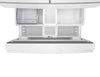 Whirlpool 36" 30 Cu. Ft. French Door Refrigerator – White - WRMF3336SW | Réfrigérateur Whirlpool de 36 po et de 30 pi3 à portes françaises - blanc - WRMF3336SW