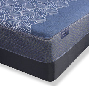 Serta Back Logic 5.0 Smooth Top Extra Firm Queen Mattress Set
