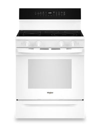Whirlpool 5.3 Cu. Ft. Electric Range with Air Fry and Self-Clean - White - YWFES7530RW