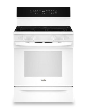 Whirlpool 5.3 Cu. Ft. Electric Range with Air Fry and Self-Clean - White - YWFES7530RW