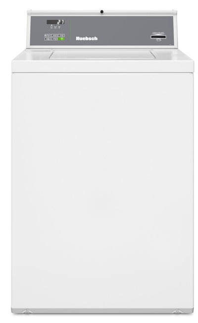Huebsch 3.19 Cu.Ft. Commerical Prep for Card Top-Load Washer – White - HWNKY2SP116CW01 | Laveuse commerciale Huebsch de 3,19 pi3 à chargement par le haut avec compatibilité avec les cartes - blanche - HWNKY2SP116CW01