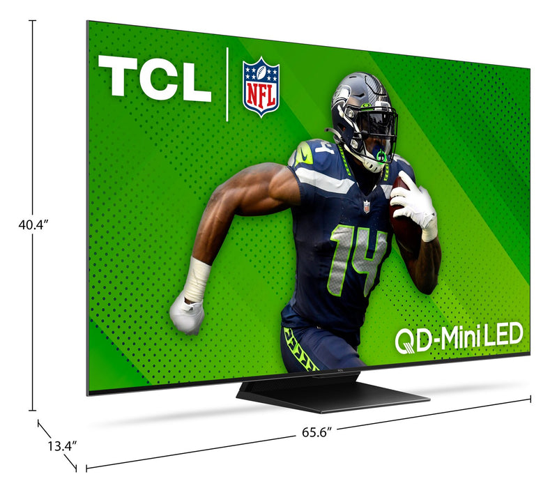 TCL 75\" QLED Mini LED 4K UHD HDR Ultra IMAX Enhanced 120Hz Google Smart TV (75QM751G)