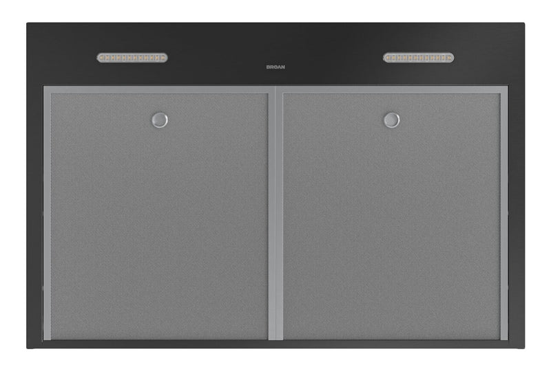 Broan GLA2 Series 36\" Under-Cabinet Range Hood - Black Stainless Steel - GLA2363BLS 