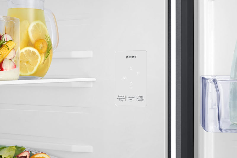 Samsung 30\" 17.6 Cu. Ft. Smart Top-Freezer Refrigerator - Silver - RT18DG6500S9AC