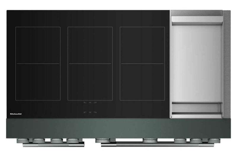 KitchenAid 6.3 Cu. Ft. Induction Freestanding Range with Griddle – Juniper - KFID948SJP