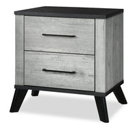 Blake Bedside 2-Drawer Nightstand, 24