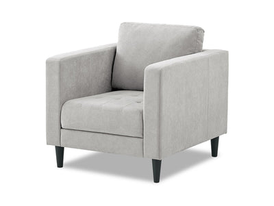 Metro 32" Fabric Chair with Tufted Seat Cushion and Reversible Back Cushion - Neutral | Fauteuil Metro de 32 po en tissu avec coussin de siège capitonné et coussin de dossier réversible - neutre