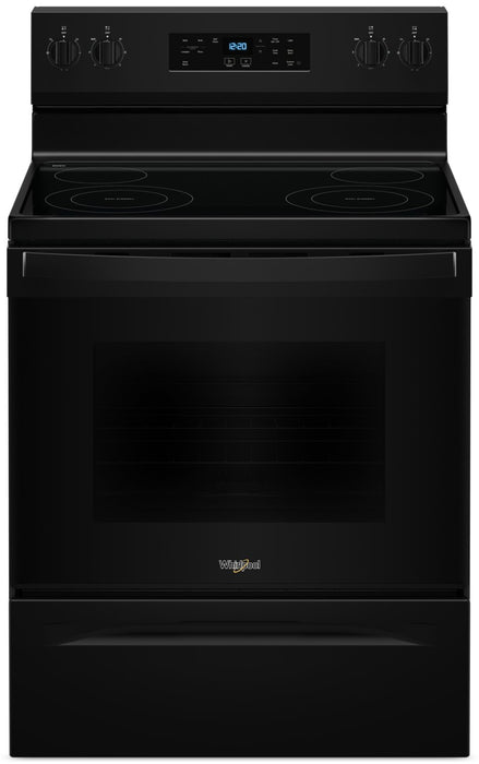 Whirlpool 5.3 Cu. Ft. Electric Range with Self-Clean - Black - YWFES3530RB