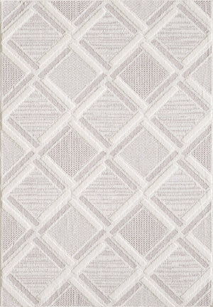 Knox Moroccan Beige Area Rug - 5'3