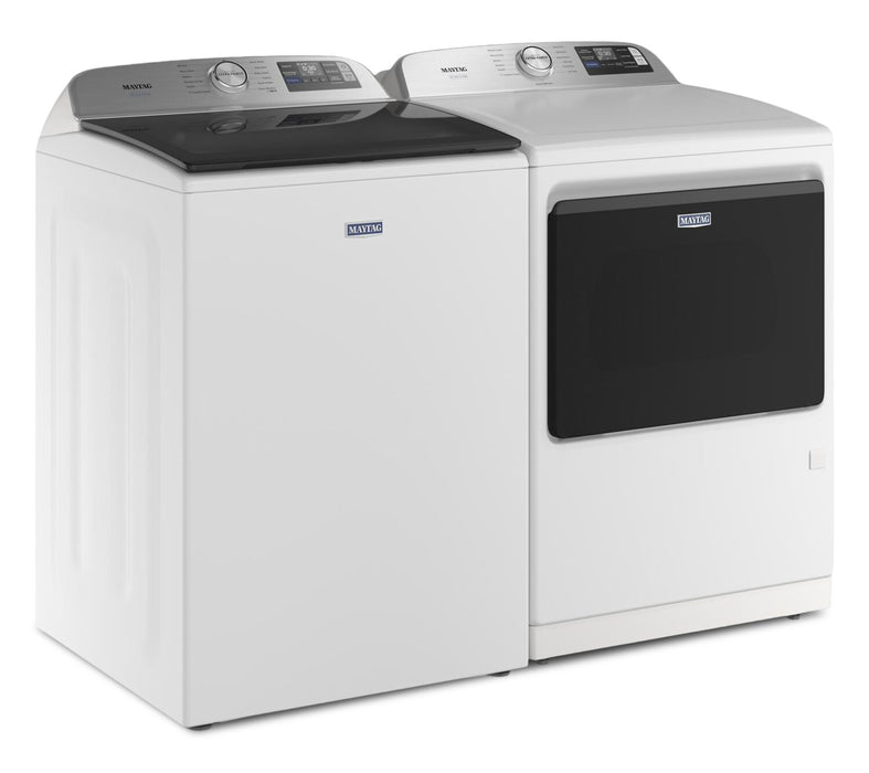 Maytag 6.0 Cu. Ft. Pet Pro Top-Load Washer and 7.4 Cu. Ft. Gas Dryer - White - MATL72GW