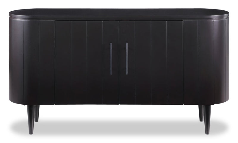 Kort & Co Vance 55\" Cabinet – Matte Black 