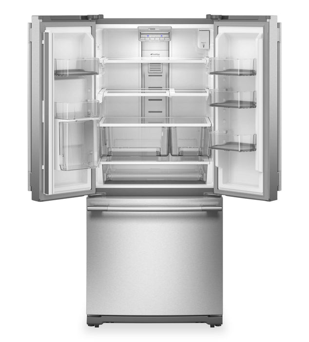 KitchenAid 20 Cu. Ft. 30\" French Door Refrigerator - PrintShield® Stainless Steel - KRFF330SPS