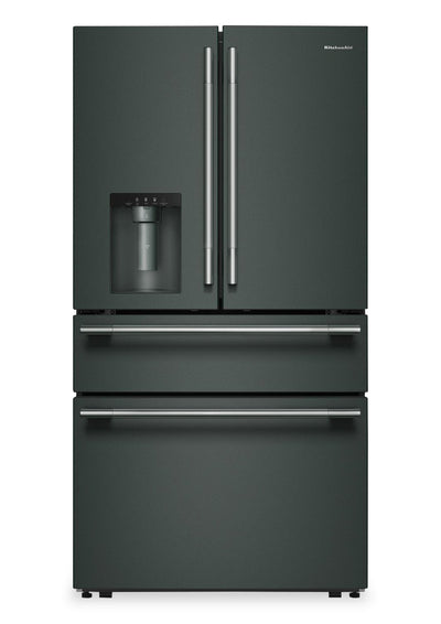 Kitchenaid 29 Cu. Ft. French Door Refrigerator – Juniper - KRMF436SJP | Réfrigérateur KitchenAid de 29 pi3 à portes françaises - genièvre - KRMF436SJP