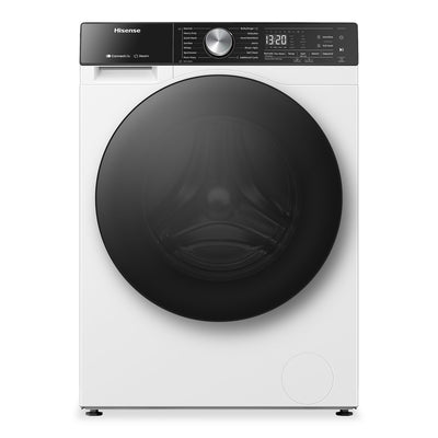 Hisense 24" 3.1 Cu. Ft. Front Load Washer with Steam Wash - White - WF5S2845BW | Laveuse Hisense à chargement frontal de 3,1 pi3 et de 24 po avec lavage à la vapeur - blanche - WF5S2845BW