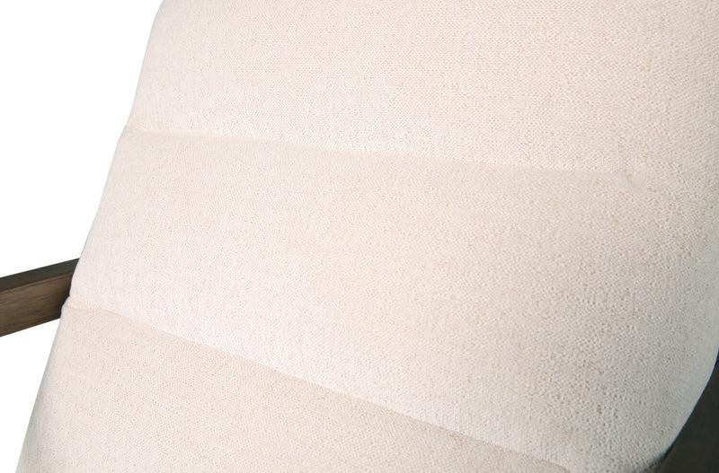 Cove 28\" Chenille Fabric Accent Chair – Taupe 