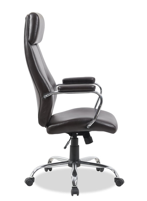 Steadman 24.4\" Office Chair - Dark Brown