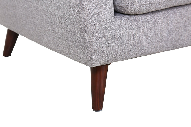 Zoey 75.5\" Fabric Sofa - Grey