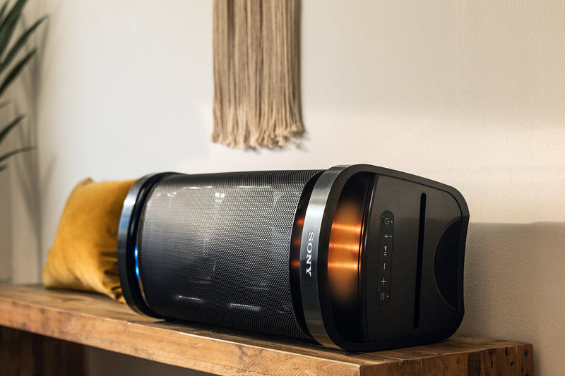 SONY X-Series Wireless Portable Bluetooth Karaoke Party Speaker IPX4 Splash-Resistant with 25 Hour-Battery (SRSXP700)