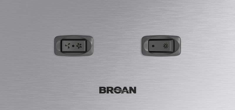 Broan GLA1 Series 24\" Under-Cabinet Range Hood – Stainless Steel - GLA1243SS 