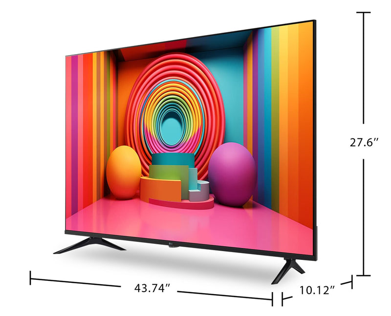 LG 50\" 4K UHD HDR10+ HGiG 60Hz webOS Smart TV (50UT7570PUB)