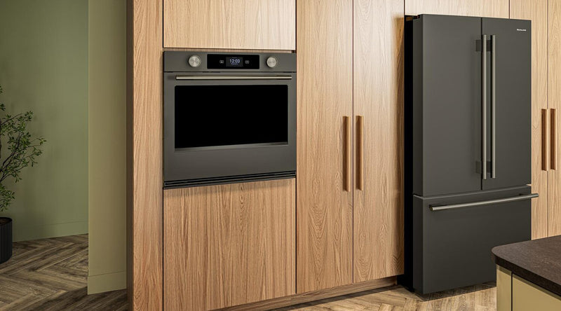 KitchenAid 30\" Smart Electric Single Wall Oven - Black Ore - KOES730SBE