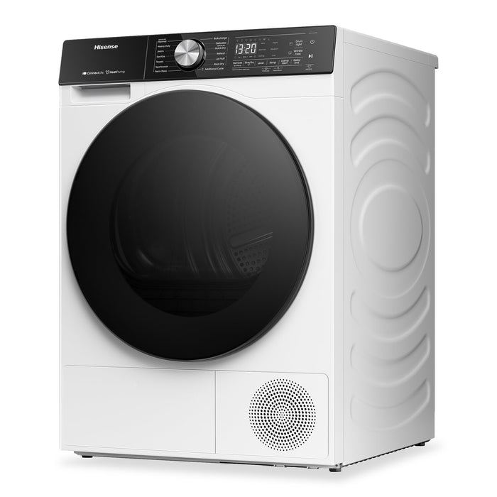 Hisense 24\" 4.5 Cu. Ft. Dryer with Ventless Heat Pump Technology - White - DH5S452BW