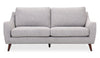 Zoey 75.5\" Fabric Sofa - Grey