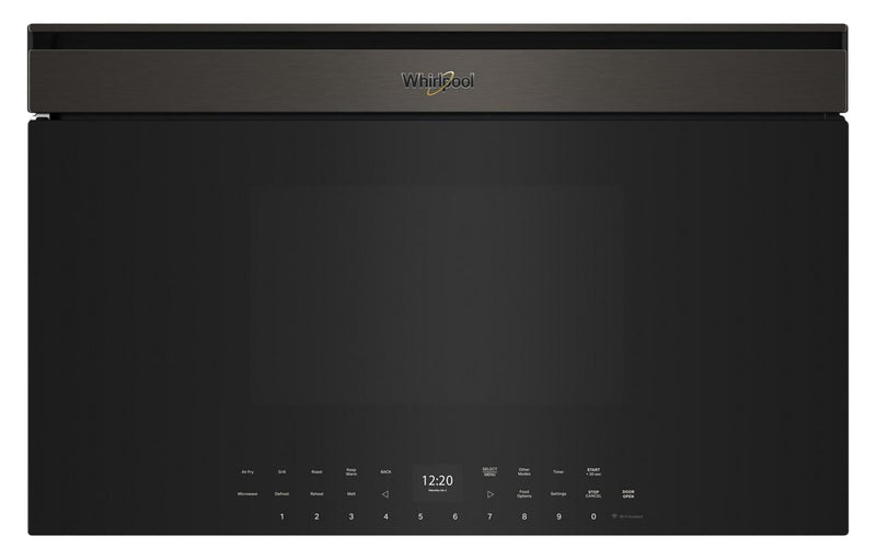Whirlpool 1.1 Cu. Ft. Built-In Microwave with Air Fry – Black Stainless Steel - YWMBT7030SV