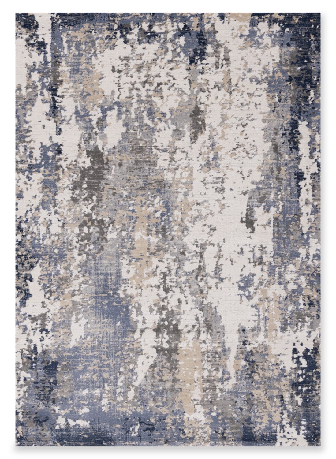 Distressed Rug Blue Lucas 6'7