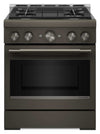KitchenAid 4.1 Cu. Ft. Gas Range with No Preheat Air Fry Mode – Black Ore - KFGS930SBE