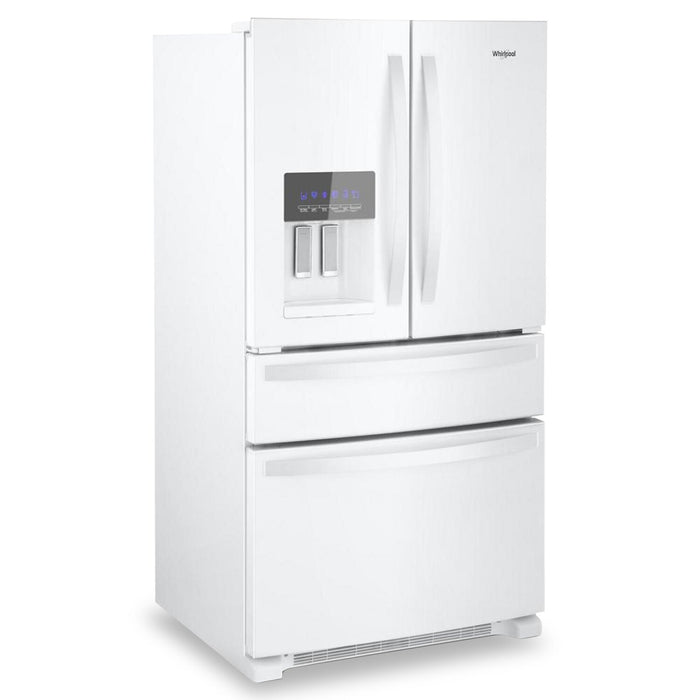 Whirlpool 36\" 24.5 Cu. Ft. French-Door Refrigerator - White - WRMF3636RW
