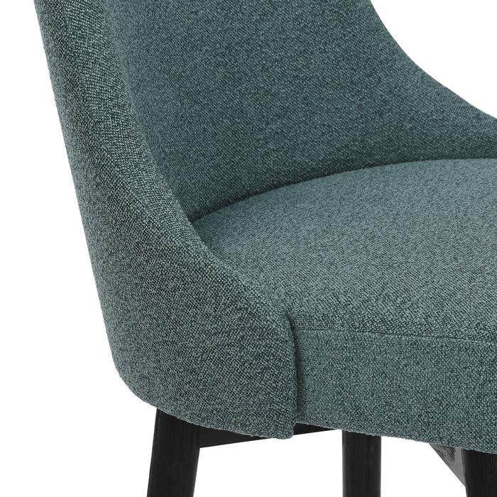 Nash Counter-Height Swivel Bar Stool - Blue