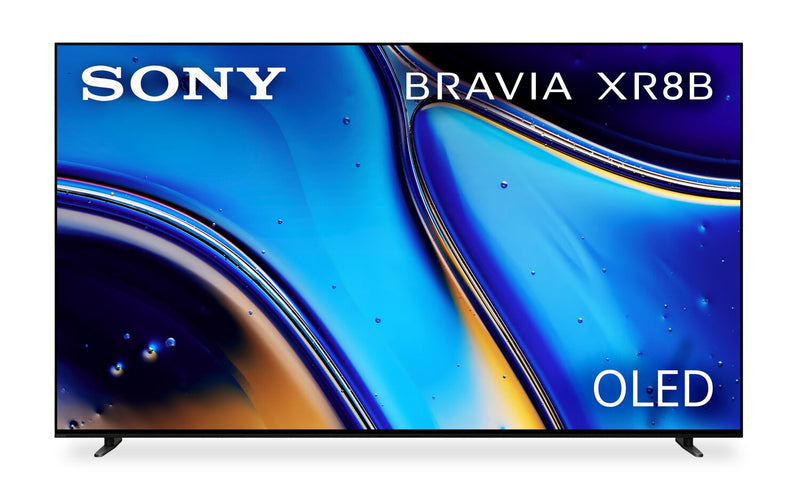 SONY 77" BRAVIA XR8B OLED 4K Smart Google TV (K-77XR8B) - 2025 Model | Téléviseur intelligent DELO SONY BRAVIA XR8B 4K de 77 po avec Google TV (K-77XR8B) - modèle 2025