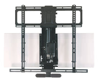 MantleMount Motorized Dropdown Swivel TV Mount for TVs 45