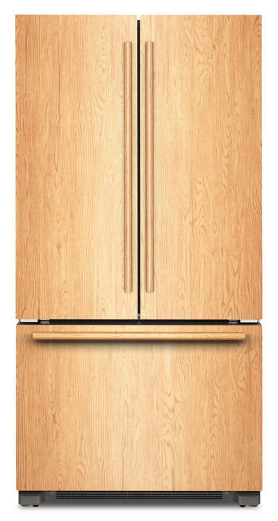 KitchenAid 36" 22 Cu. Ft. French Door Refrigerator – Panel Ready - KRFC136TPA	 | Réfrigérateur KitchenAid de 22 pi³ à portes françaises - panneau personnalisable - KRFC136TPA