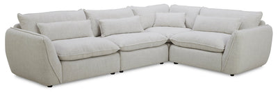 Monaco 4-Piece Sectional - Wheat | Sofa sectionnel Monaco 4 pièces - blé | MONATSEC
