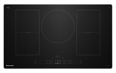 KitchenAid 36" 5-Element Induction Cooktop - Stainless Steel - KCIT736SSS | Surface de cuisson à induction KitchenAid de 36 po à 5 éléments - acier inoxydable - KCIT736SSS