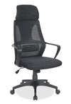 Bennet 24.4\" Adjustable Mesh Office Chair – Black