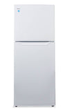Danby 23.44” 11 Cu. Ft. Apartment Size Top Mount Refrigerator - White - DFF116B2WDBR