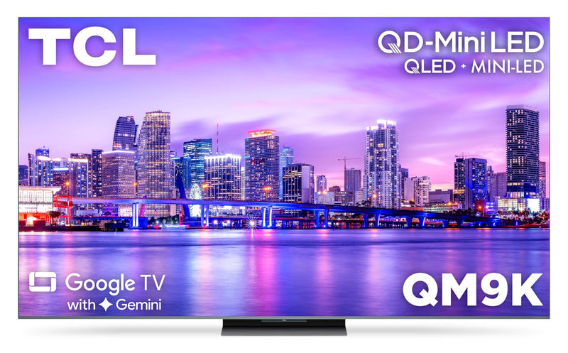 TCL 65\" QM9K QLED QD Mini-LED 4K UHD Smart Google TV (65QM9K)