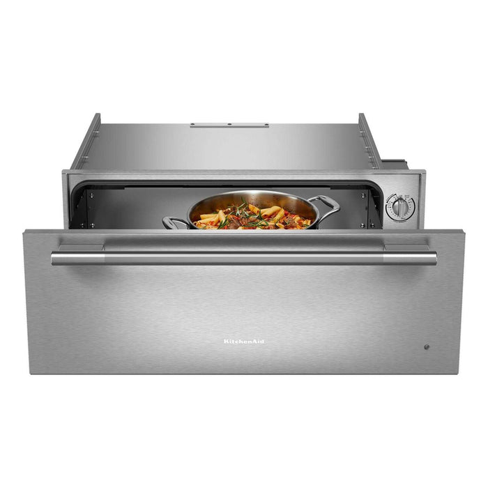 KitchenAid 30\" Slow Cook Warming Drawer - PrintShield Stainless - KWES730SPS