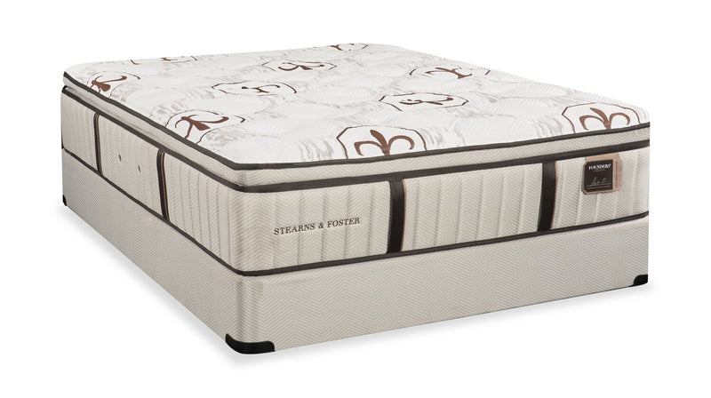 Stearns & Foster® Burnley Luxury Pillowtop Medium Queen Mattress Set