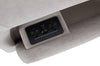 Shaquille O’Neal Home Legacy 6-Piece Right-Facing Power Reclining Sectional with Shaq-o-pedic Comfort - Grey  | Sofa sectionnel de droite à inclinaison électrique Legacy de Shaquille O’Neal Home 6 pièces avec confort Shaq-o-pedi - gris