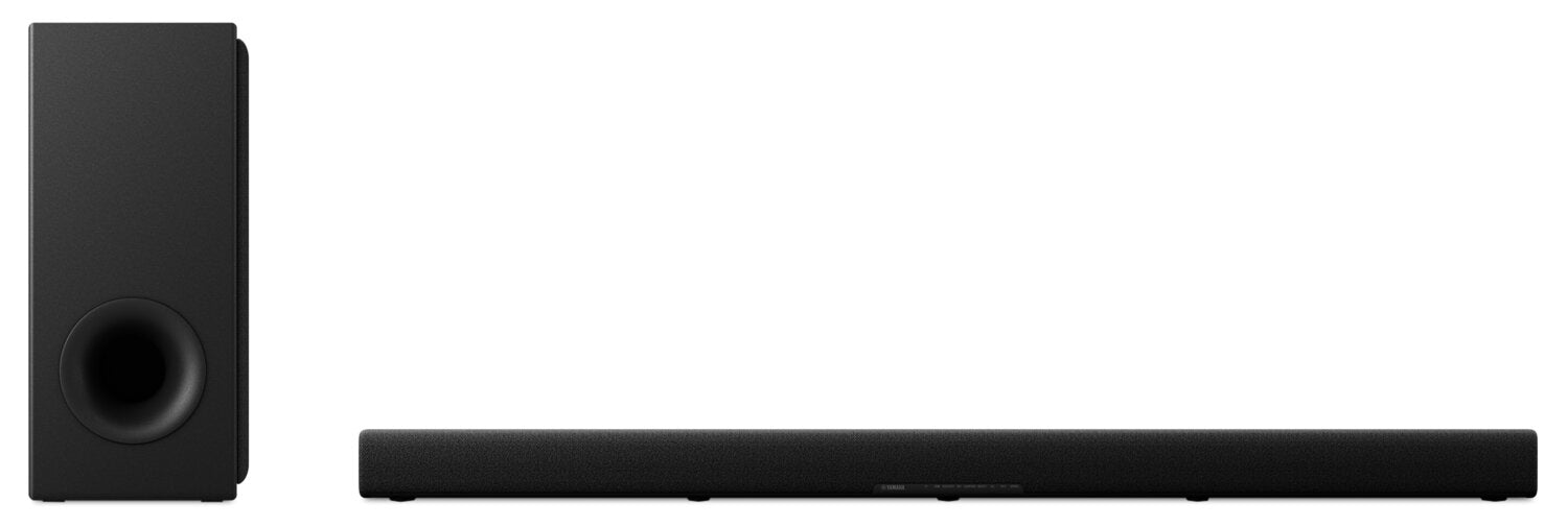 Yamaha サウンドバー Bluetooth Dolby Audio YAMAHA 200 W Dolby Atmos Soundbar with External Subwoofer